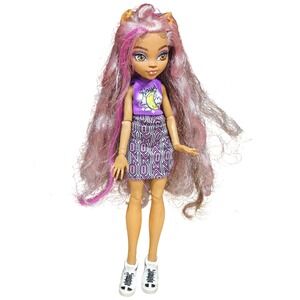 Monster High Clawdeen Wolf G3 Doll Purple Moon Top Skirt Mattel 2021 Werewolf